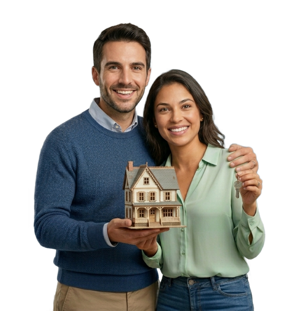 Famiglia compra casa